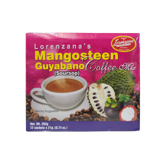 Lorenzana's Mangosteen Coffee Mix - Guyabano