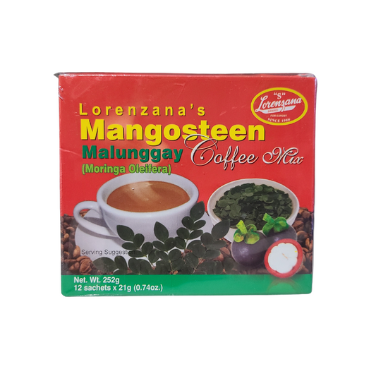 Lorenzana's Mangosteen Coffee Mix - Malunggay